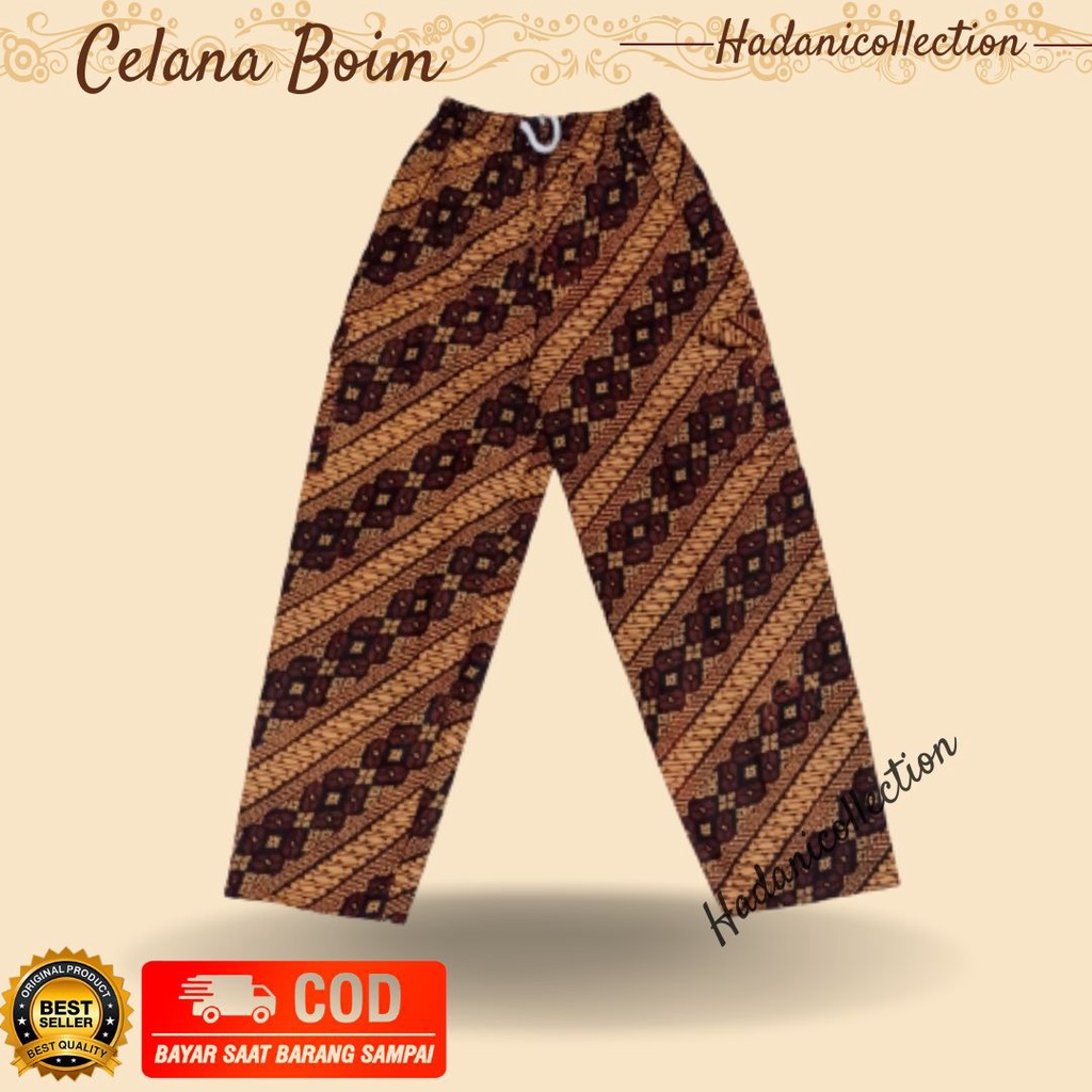 celana boim berbagai ukuran/Celana boim MURAH dewasa / celana batik dewasa dan jumbo terlaris murah harga terjangkau