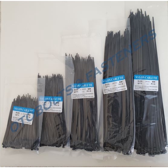 25cm Kabel Ties / Insulock / Insulok / Cable Ties 25cm 100pcs