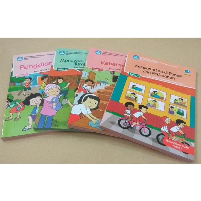 

Terbaru !!! Paket Tematik Kelas 2 SD Semester 2 Revisi 2017 (Tema 5-8) Best Seller