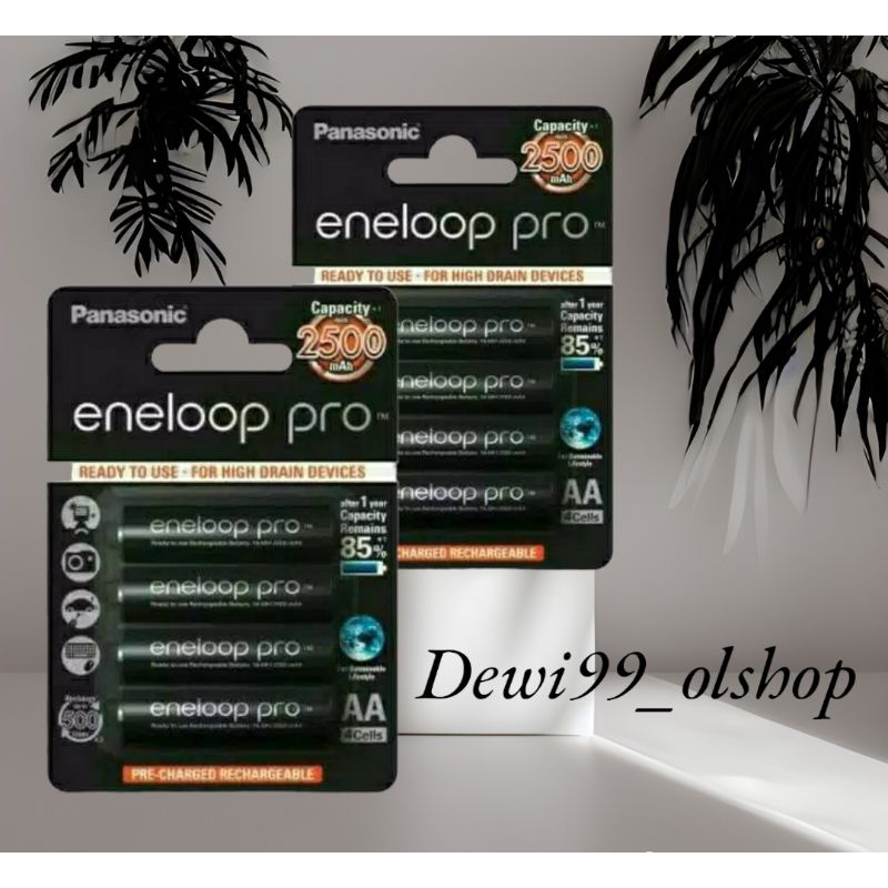 BATERAI ENELOOP PRO BLACK AA 2500MAH