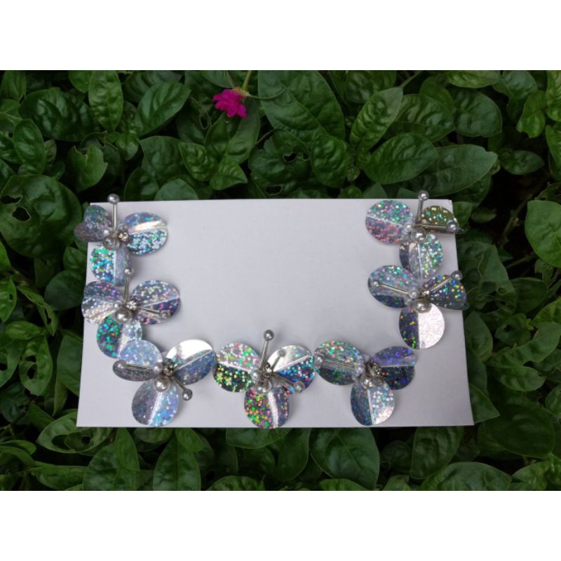 Payet rangkai bunga sequin