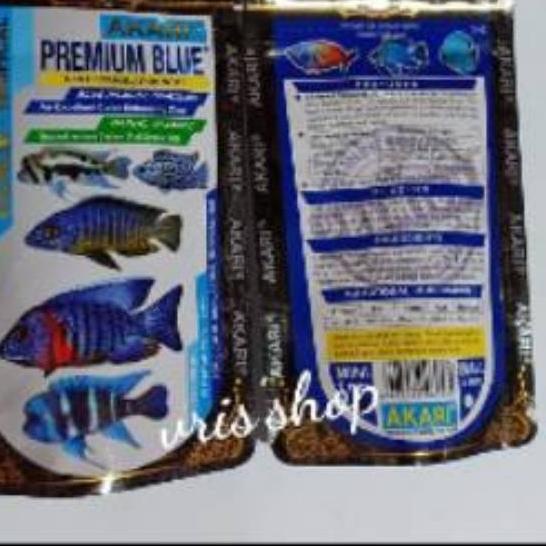 

Terbaru | HJ6 | akari premium blue ciklid 100gram pakan ikan hias