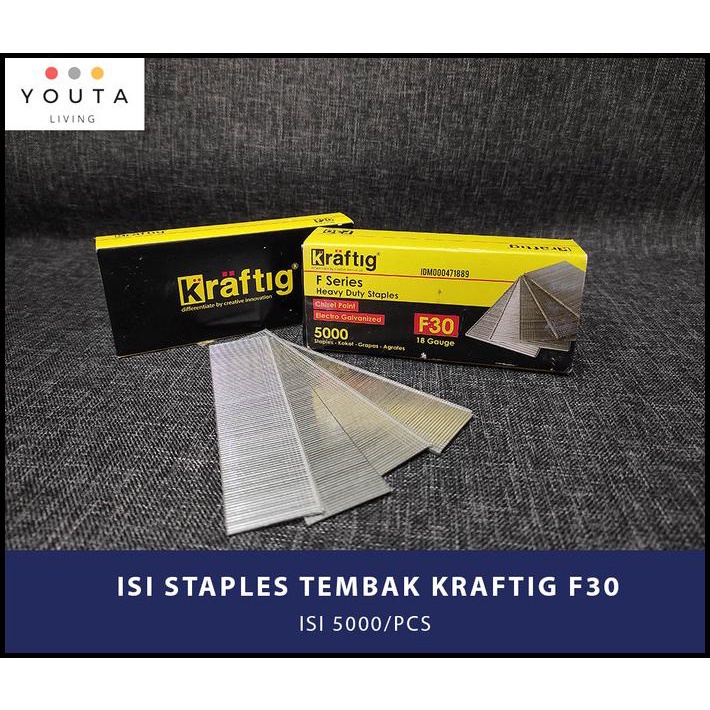 

TERMURAH ISI STAPLES TEMBAK KRAFTIG F30 !!!!
