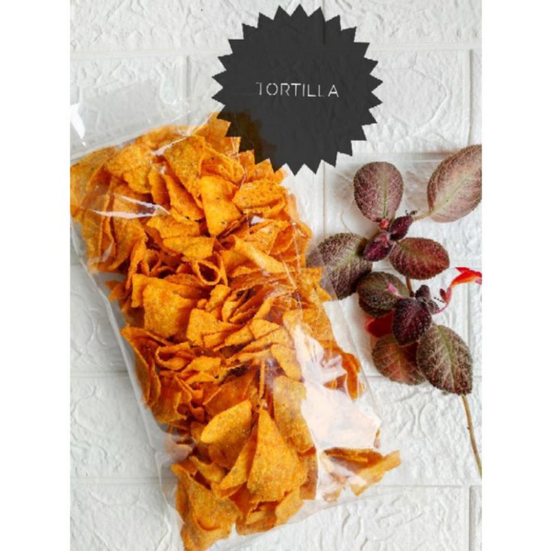 

Camilan kiloan ecer / grosir TORTILA 250 gram