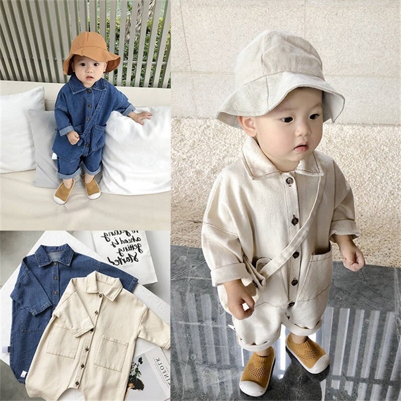 COD - baju jumper keren anak unisex lucu / jumper CREAM DAN DENIM import premium