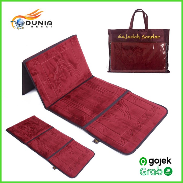 SAJADAH SANDAR ASYRAF PREMIUM / SAJADAH SANDAR LIPAT PORTABLE ORIGINAL