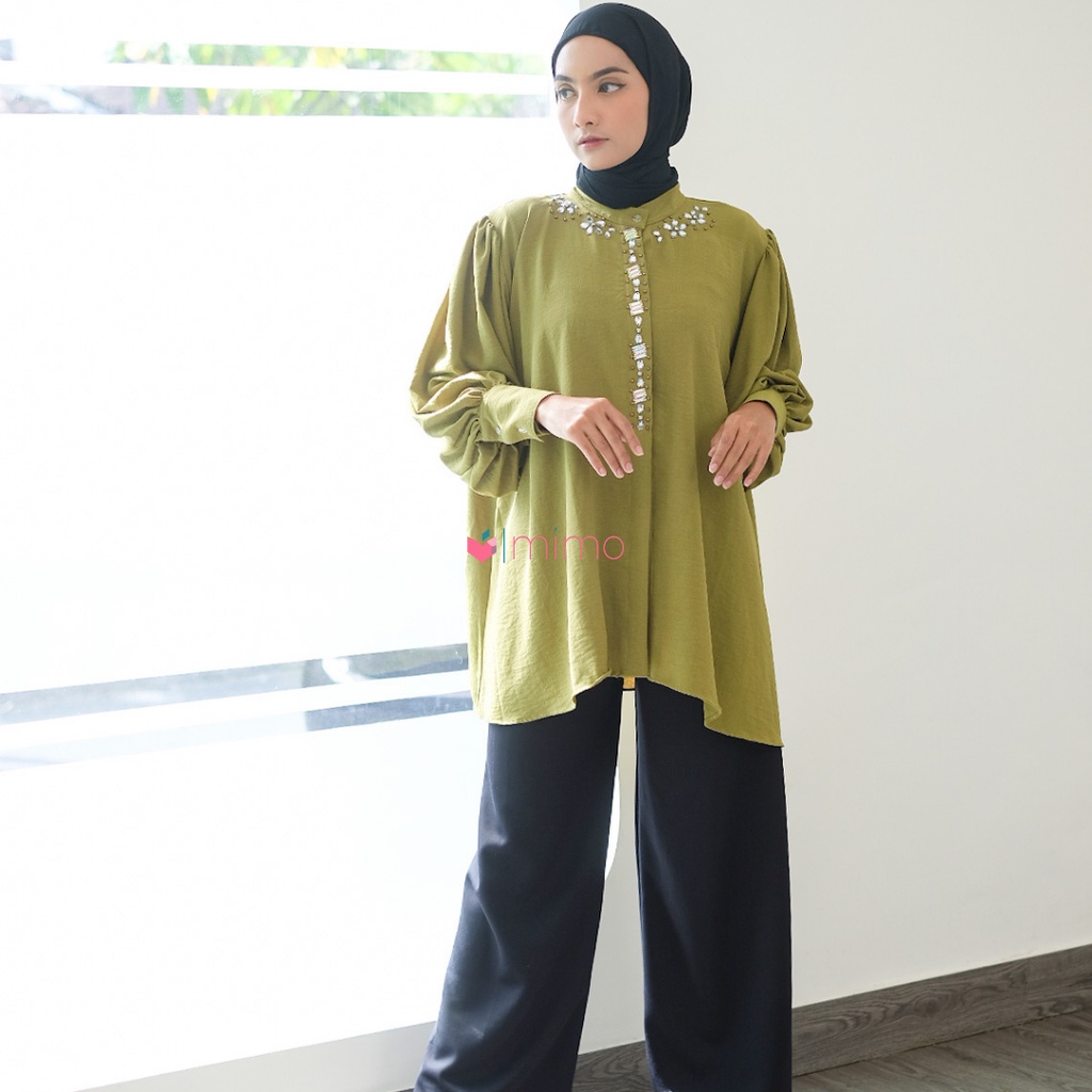 Adiba Puff Blouse (Ramadhan Collection)