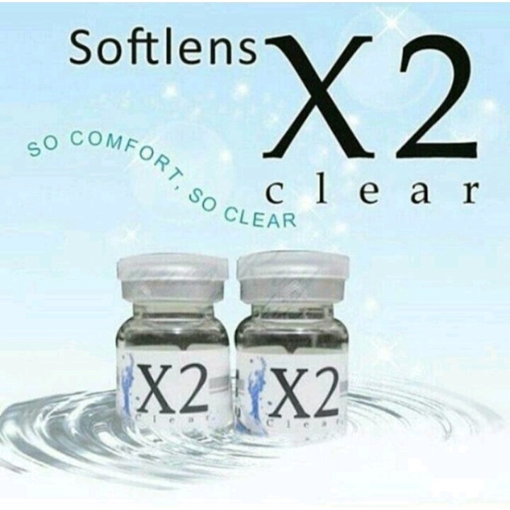 SOFTLENS BENING X2 CLEAR TAHUNAN[1BTL]