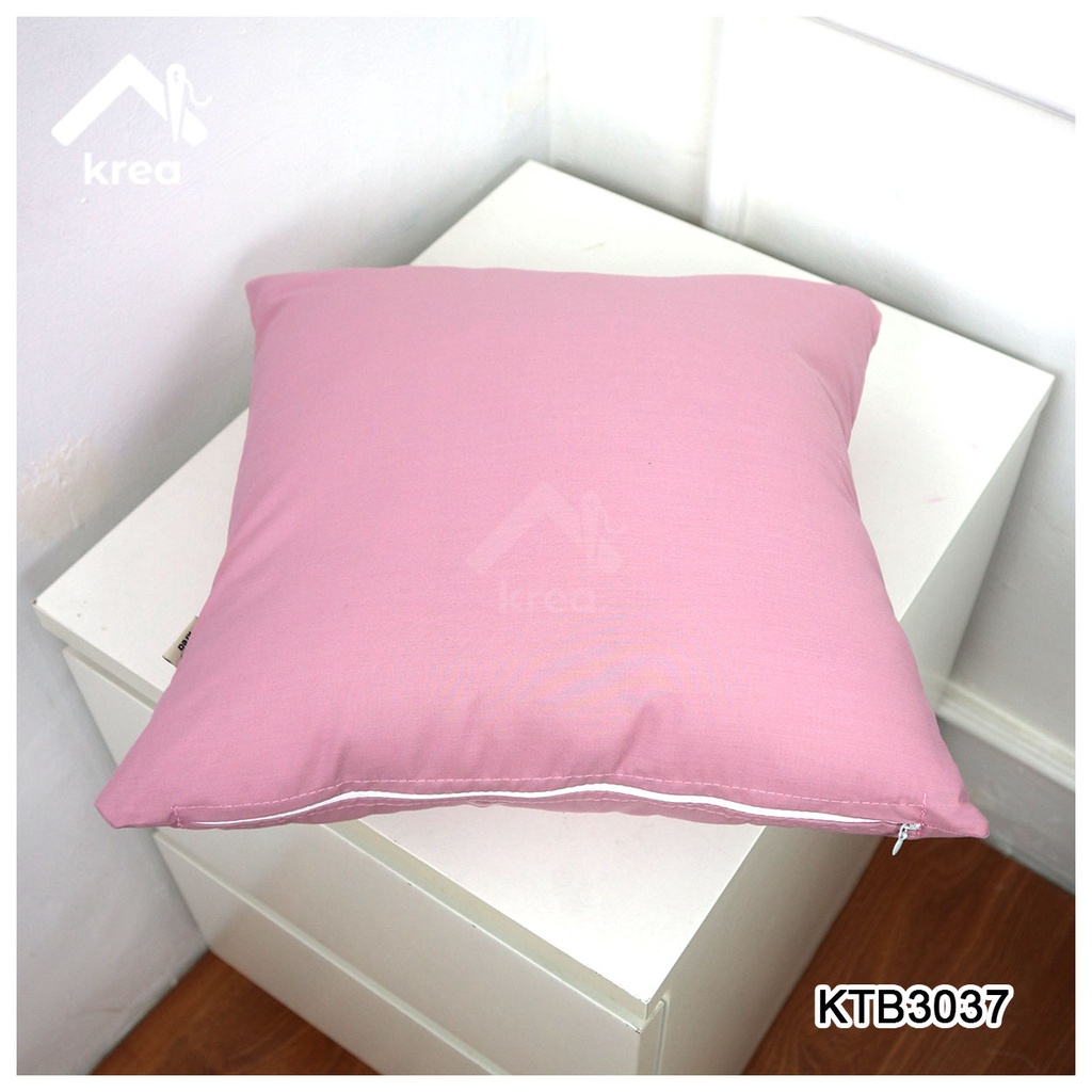 Sarung Bantal Sofa Polos 30x50, 40x40, 45x45, 50x50, 60x60, 70x70  KTB3037