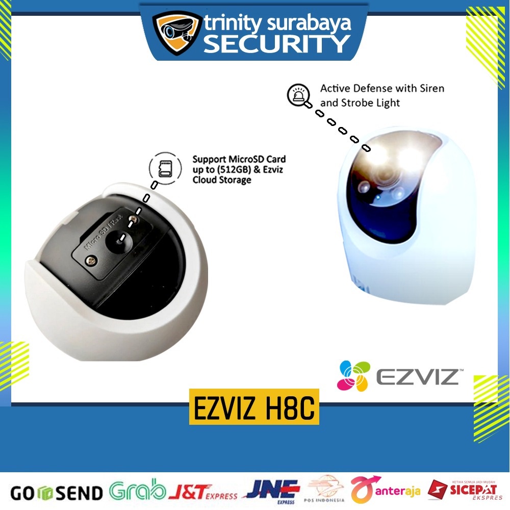 CCTV PT WIFI CAMERA EZVIZ H8C Trinity