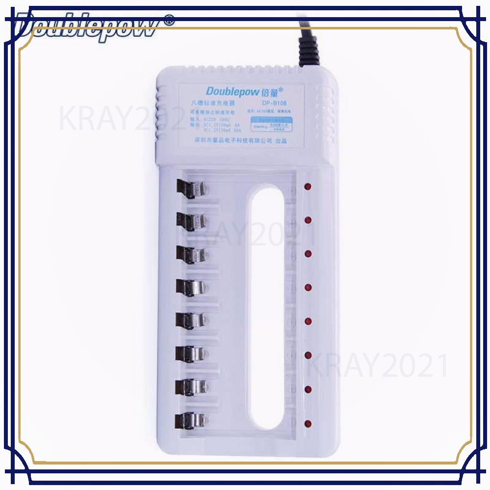 Charger Baterai 8 slot for AA AAA Ni-MH Ni-CD - BT705