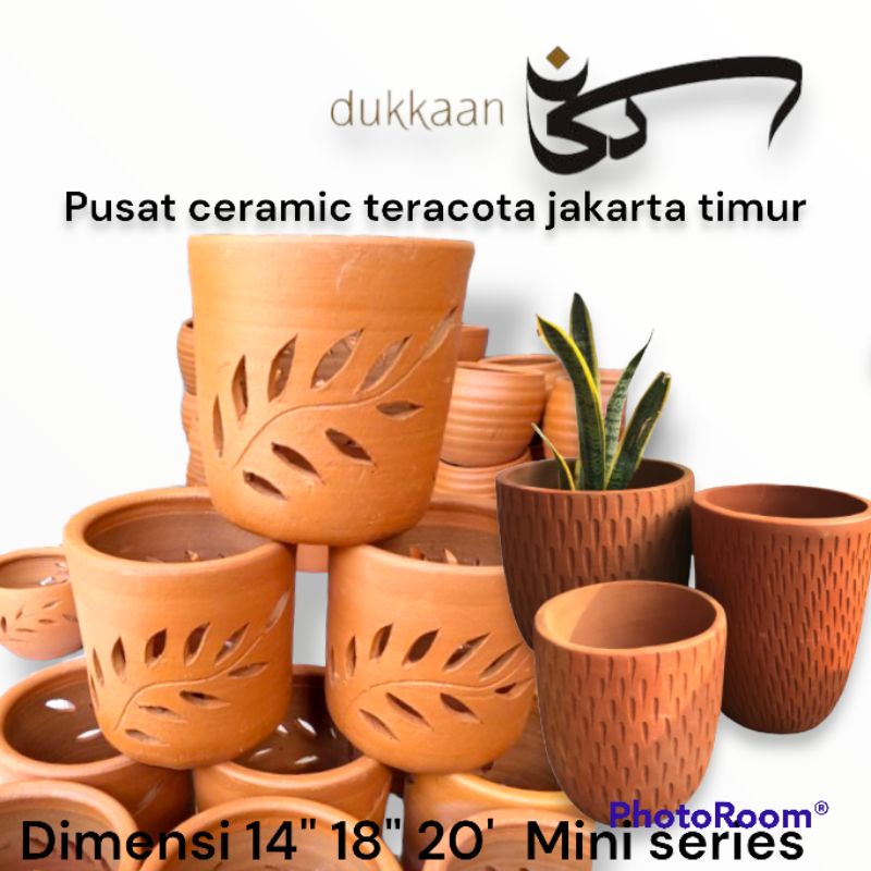 dukaan pot terakota bonsai 11cm