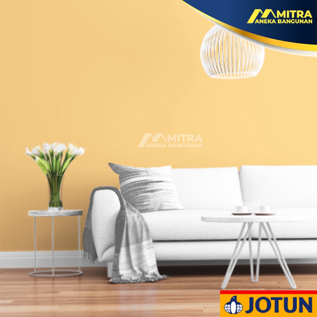 CAT TEMBOK INTERIOR EKSTERIOR JOTUN WARNA PETALS 1156 / CREAM KUNING