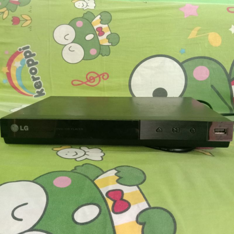 DVD Player LG Original Seri Dp122 Free Bluetooth Speaker