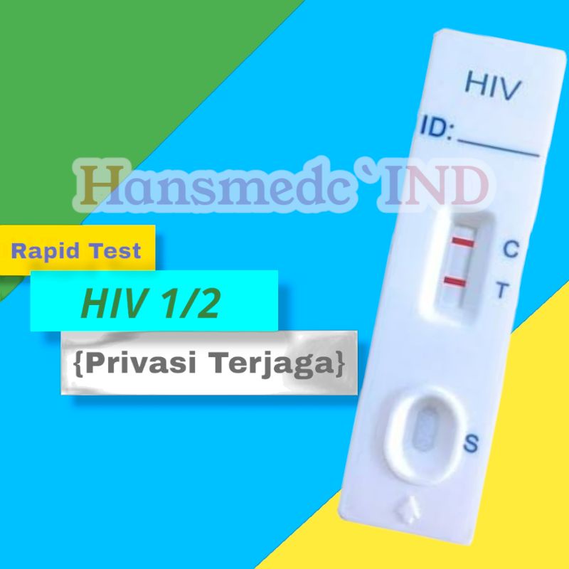 Alat Test Mandiri HIV | Rapid Test HIV | 1set siap pakai | Ready√
