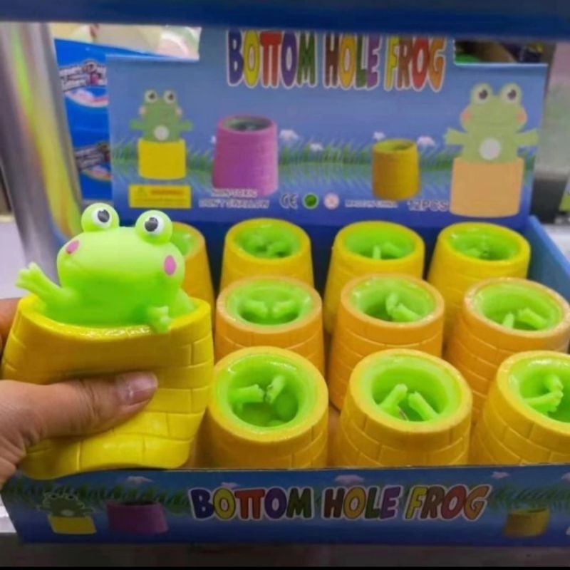 Mainan Anak Mainan Pencet Sttres Ball Mainan Squishy Mainan Lucu Mainan Pencet Tikus Katak / Kodok Mainan Terbaru