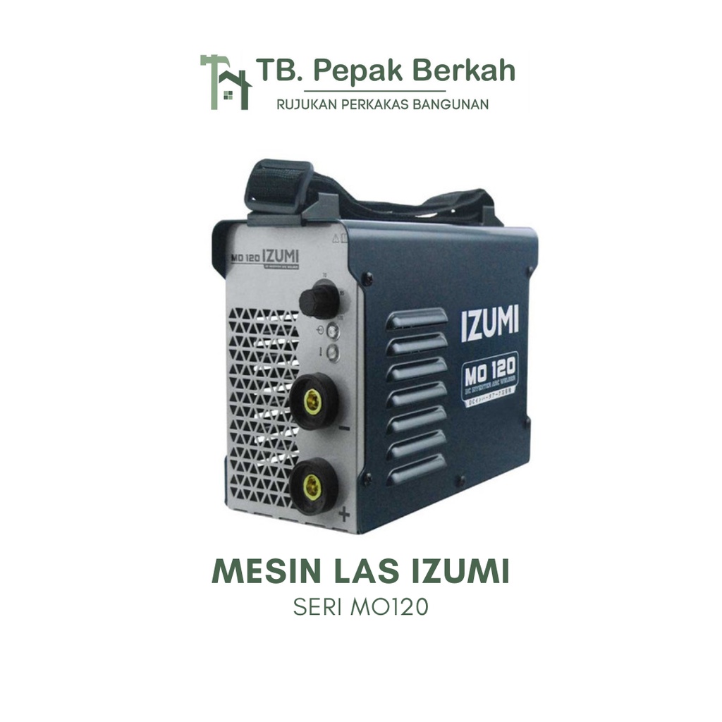 IZUMI Mesin Las 120 A INVERTER Trafo Las IGBT 450 WATT JAPAN