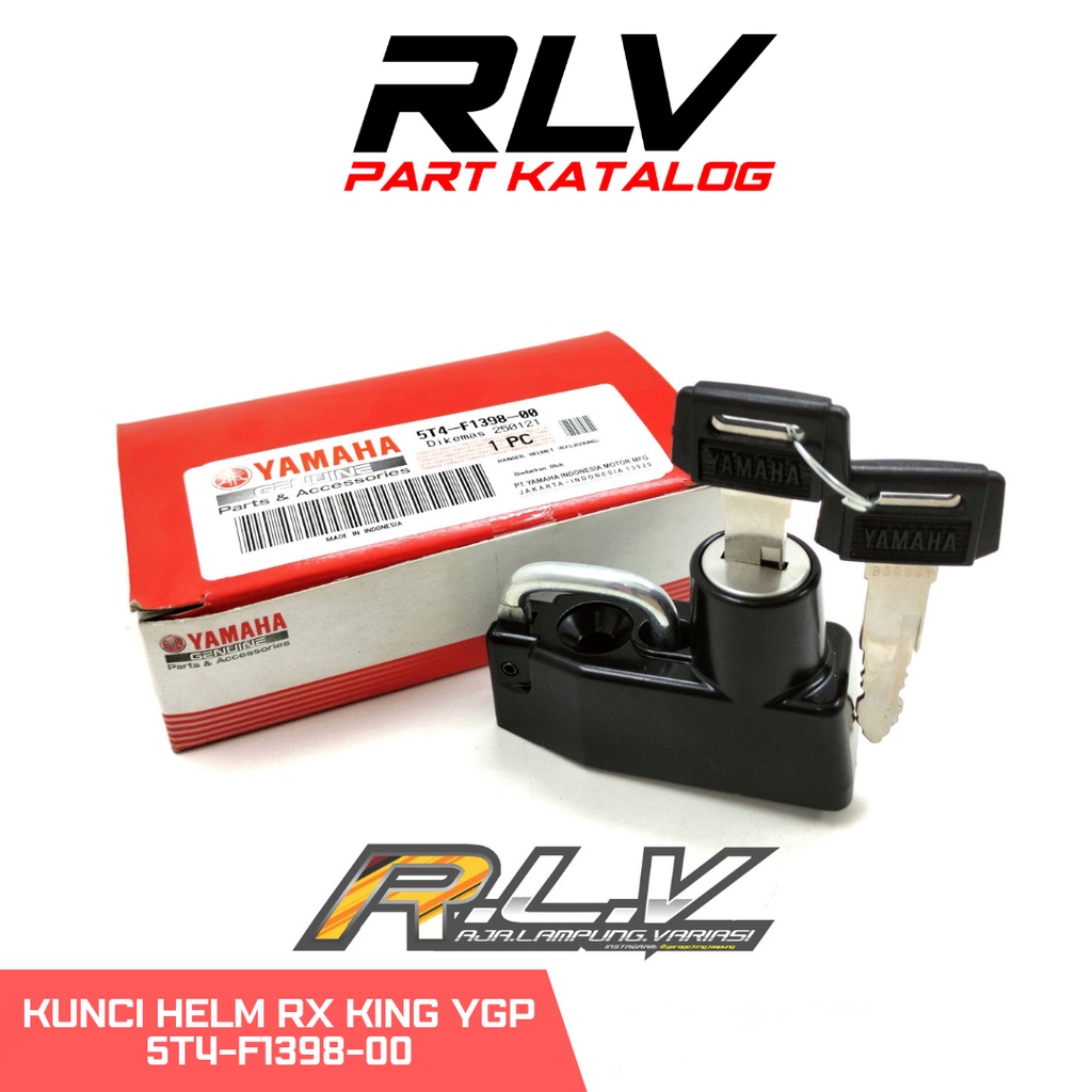 Kunci helm rx king rxs yt115 original yamaha 5T4-F1398-00 - Kunci motor