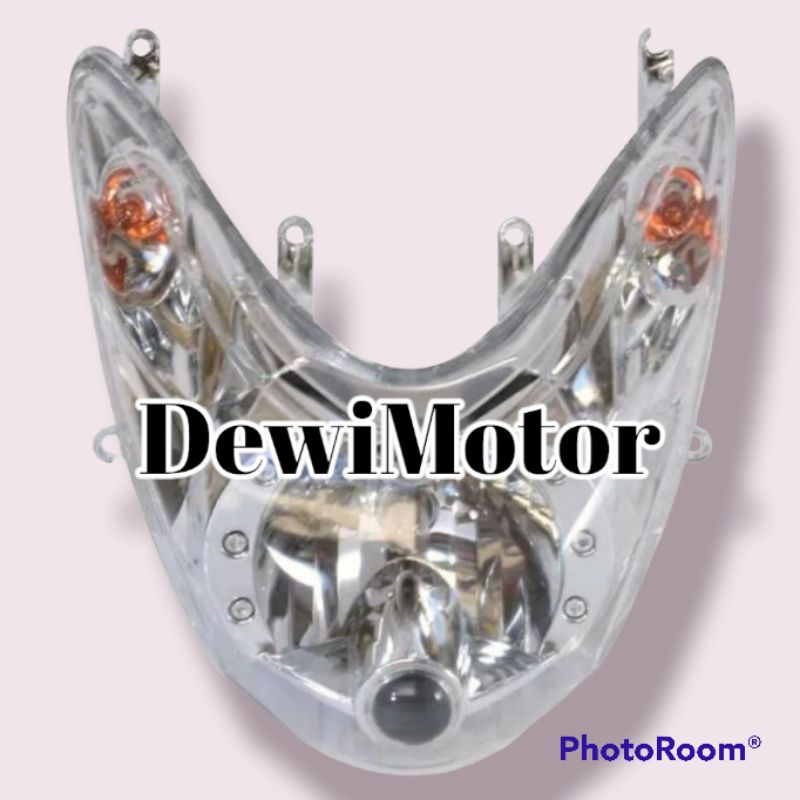 Lampu depan mio soul lama / reflektor lampu depan mio soul lama