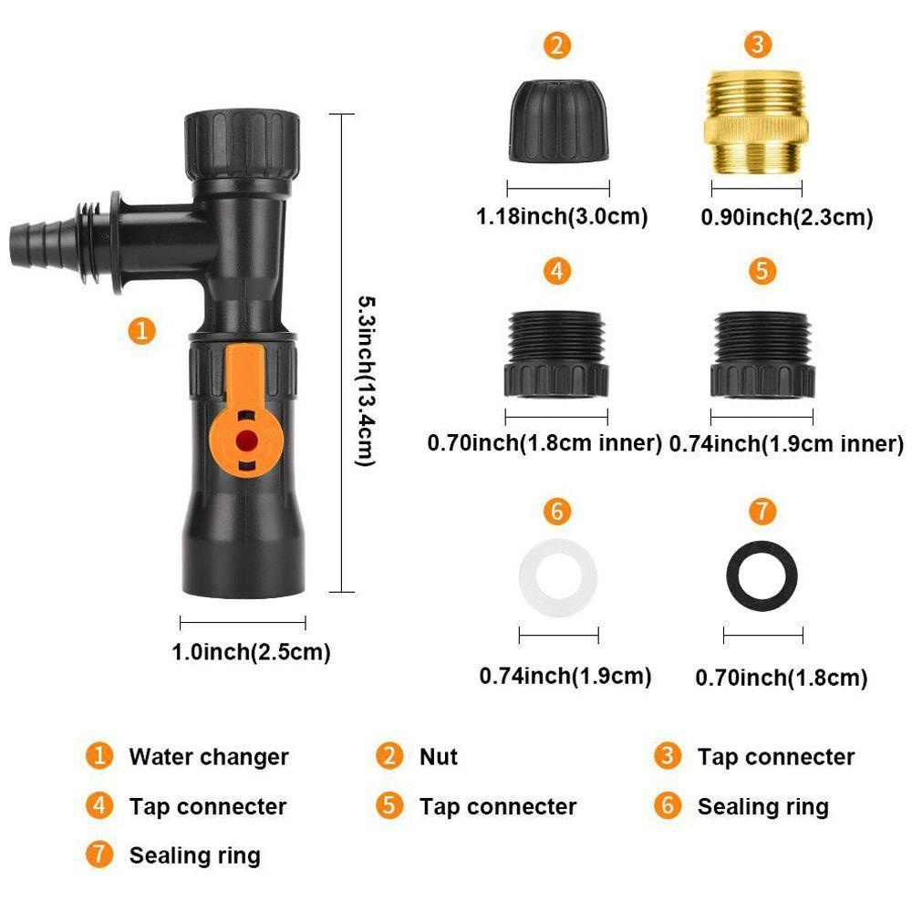 Solighter Water Changer Pompa Air Tahan Lama Pembersih Aquarium