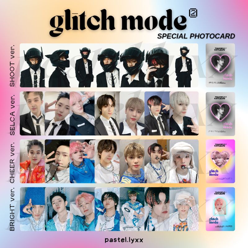 Special Photocard - NCT Dream : Glitch Mode