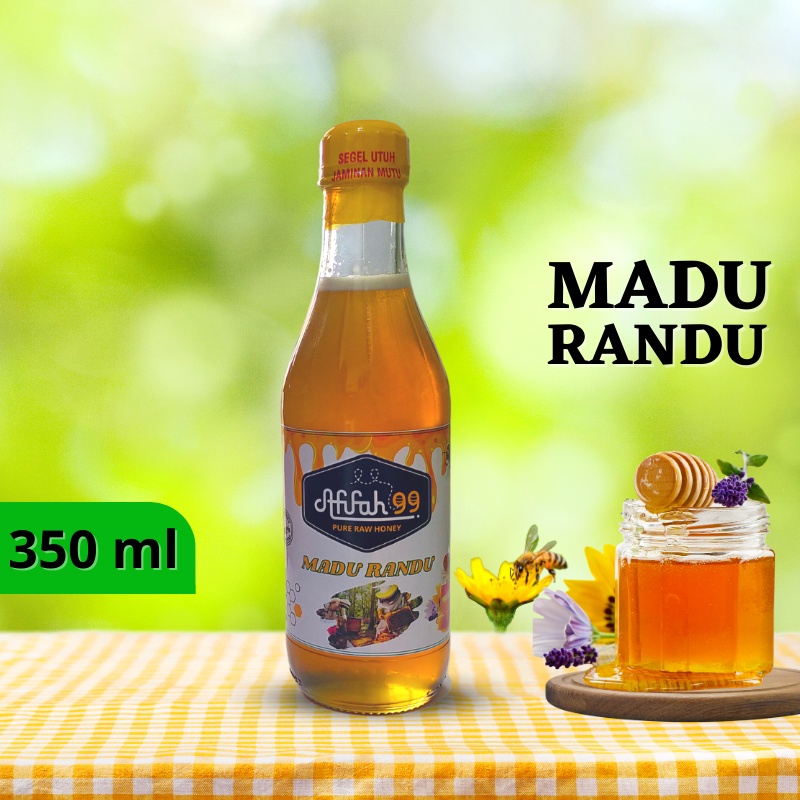 

Madu Afifah 99 Madu Murni Asli Nektar Randu 350 ml Madu Randu 100% Alami Pure Natural Raw Honey