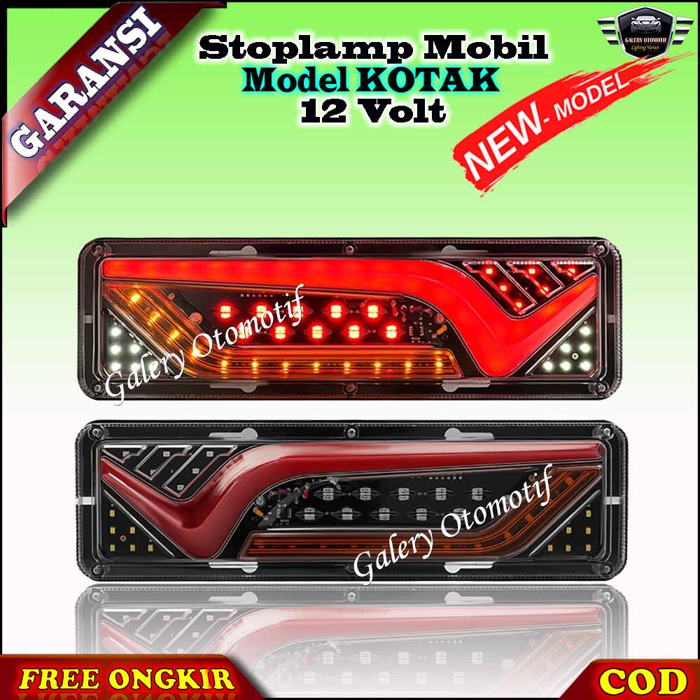 Lampu Variasi Rem Belakang Stoplamp Stop Lamp LED Model Blitz ST 1237 Mobil Pik up Pickup L300 New C