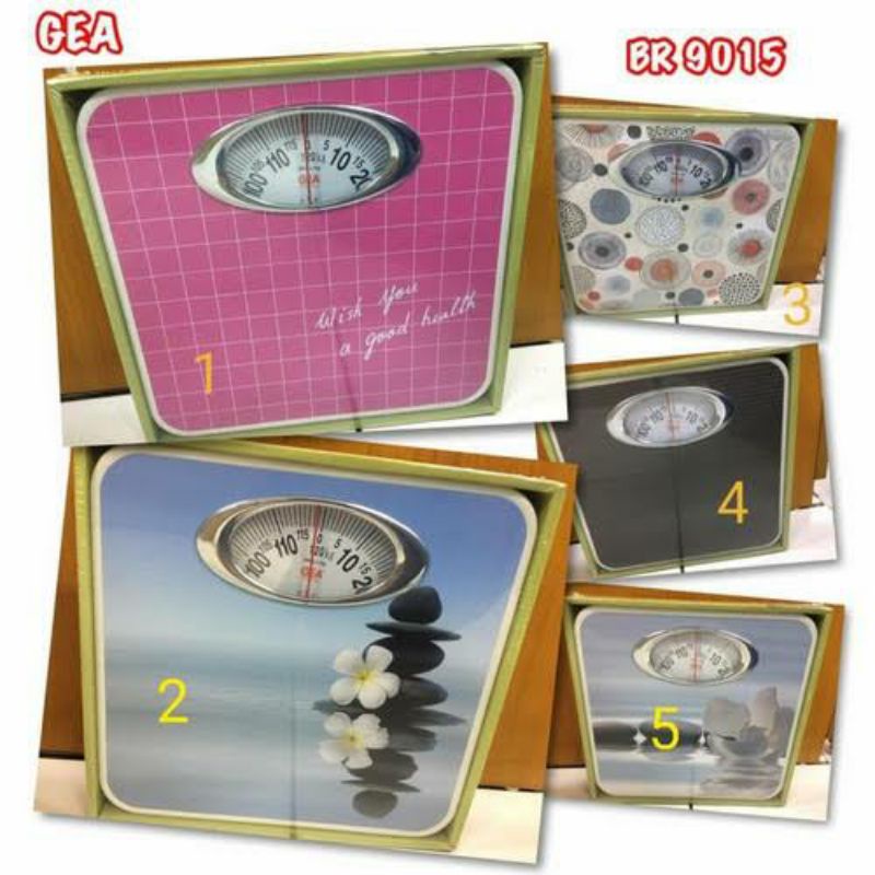 timbang badan merk gea BR 9015 B / Timbangan Berat Badan Manual Gea BR 9015 B / Timbangan Berat Badan Analog