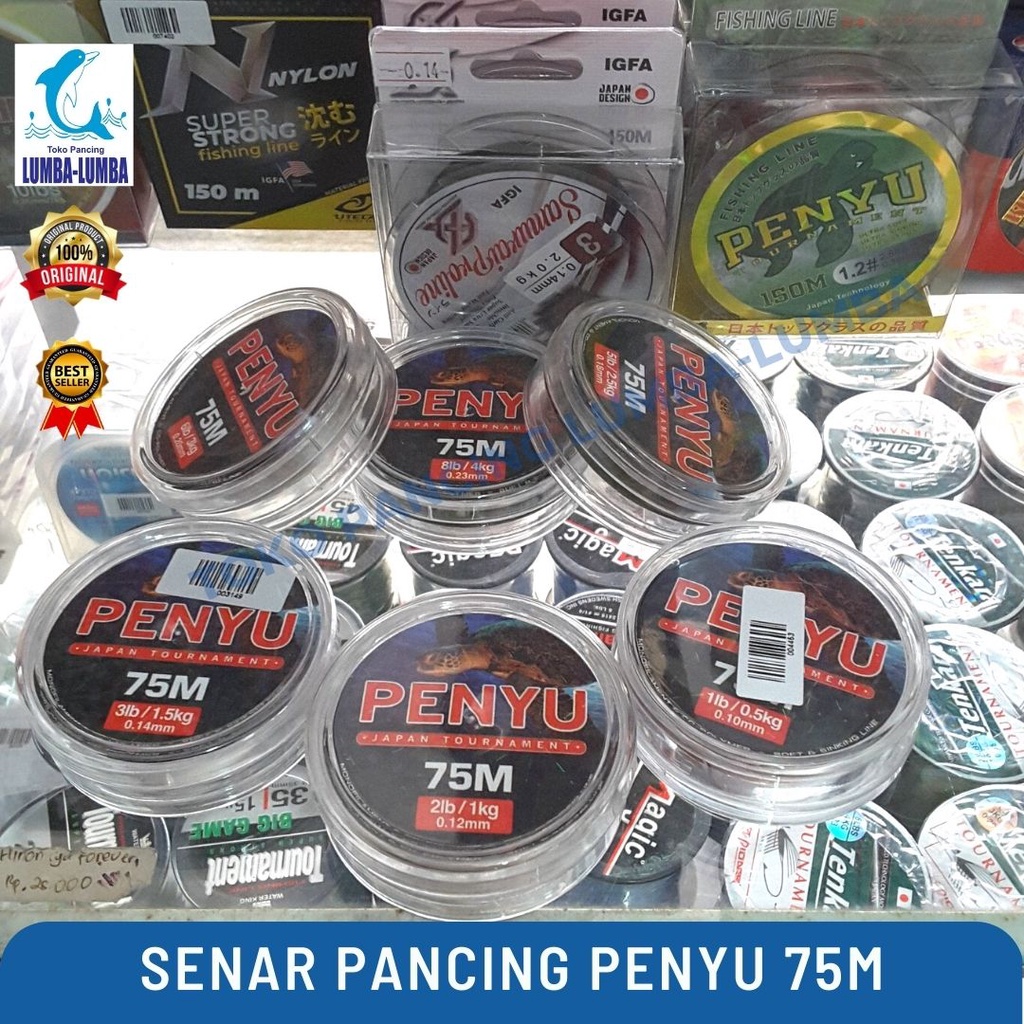 Senar Pancing Penyu 75M / Senar Pancing / Senar Penyu / Senar