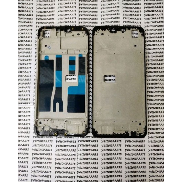 FRAME BEZZEL TULANG TENGAH DUDUKAN LCD OPPO A3S CPH1803 A5 ORIGINAL