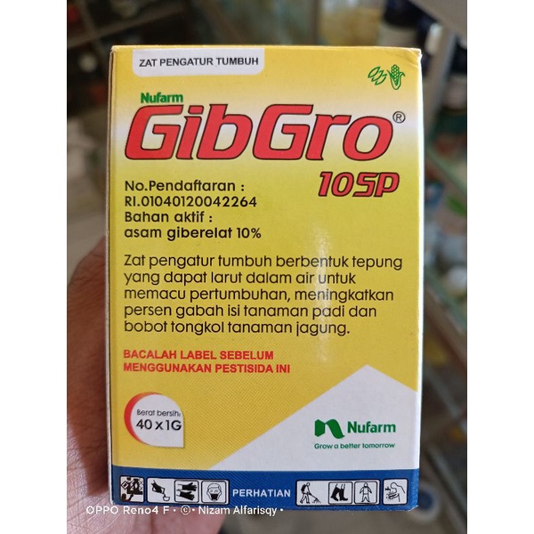 ZPT GIBGRO 1GR 1kotak