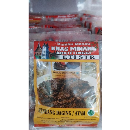 

Bumbu rendang daging / ayam
