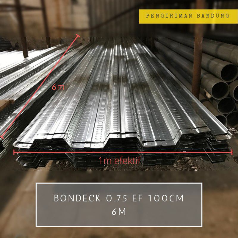 bondek/ bondeck / floordeck 0.75 SNI