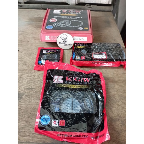 Gear set rantai Supra Fit New KGW