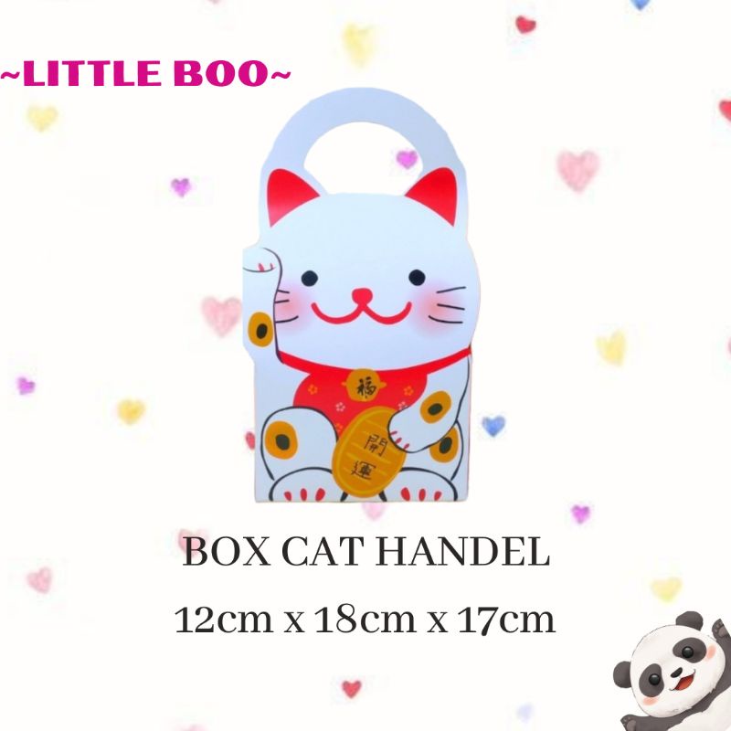 

Box kue Imlek CNY Handel / Kotak kue Imlek kucing / Kotak kucing
