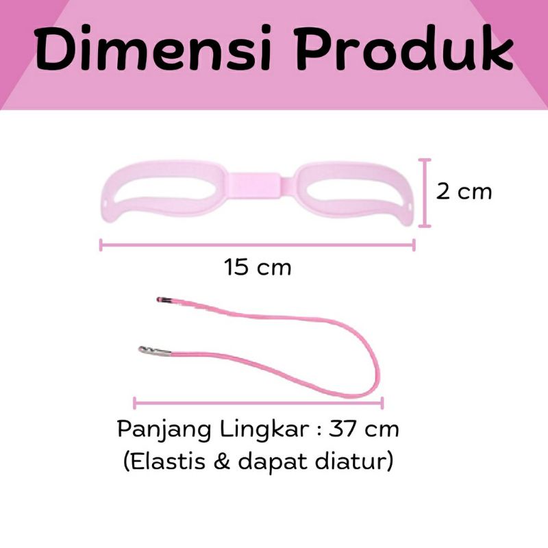 Cetakan Alis Eyebrow Isi 4 Model Eyebrow Ruler Card Set 4 Pcs Cetakan Alis Card Dengan Tali