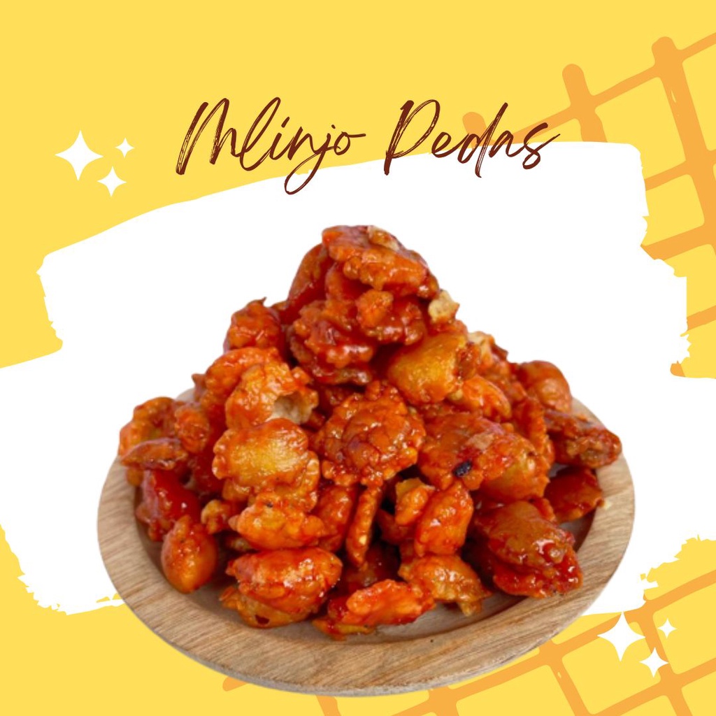 

Emping Mlinjo Pedas 250 gr Pedas Manis/ Emping Blinjo Pedas Manis
