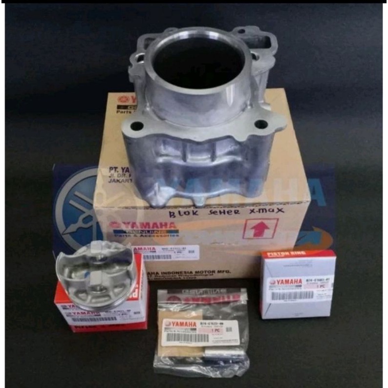 BLOK SEHER  PISTON  PEN PISTON RING PISTON YAMAHA XMAX 250 ORI YAMAHA