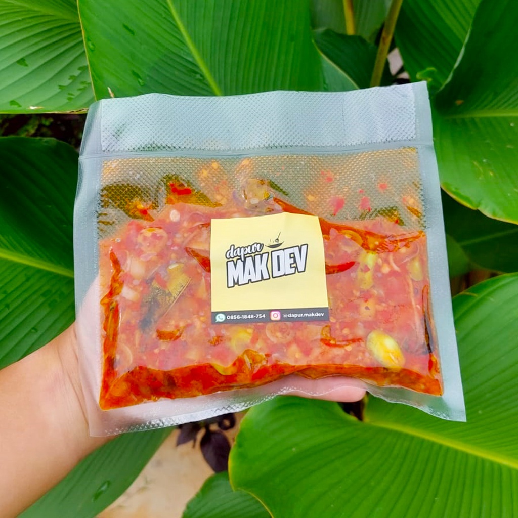 

Sambal Cumi Asin Pedas Frozen Pete / Non-Pete - Sambal Rumahan