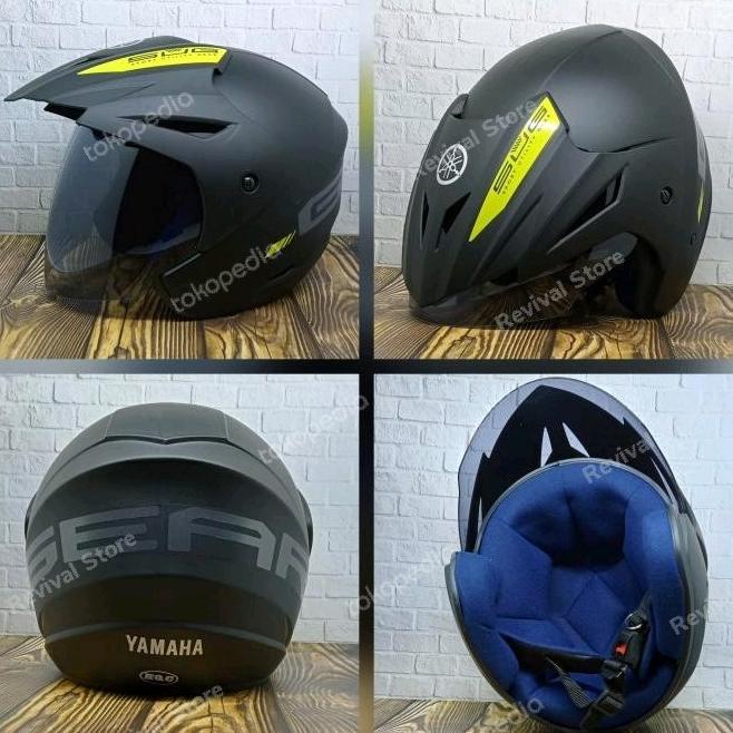 Helm Yamaha GEAR Half Face