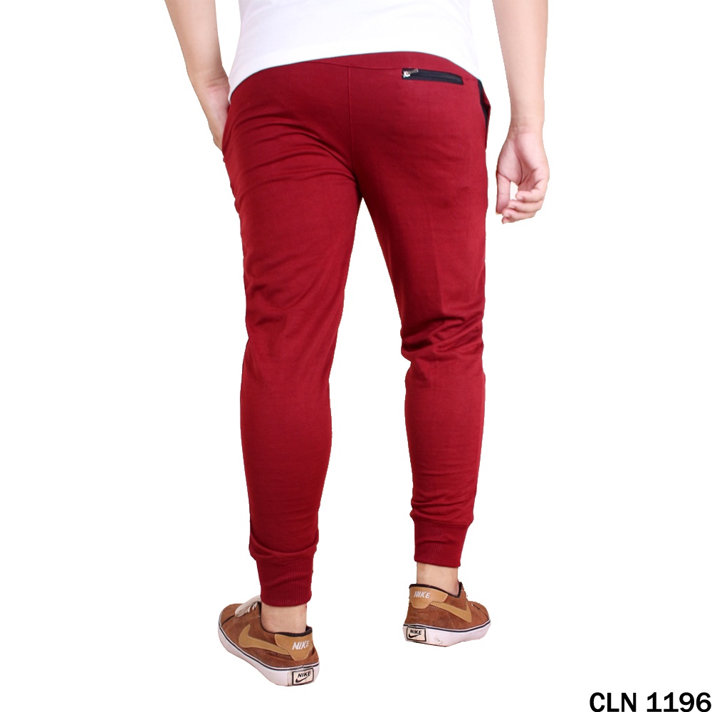 Celana Jogger Panjang Baby Terry Merah – CLN 584