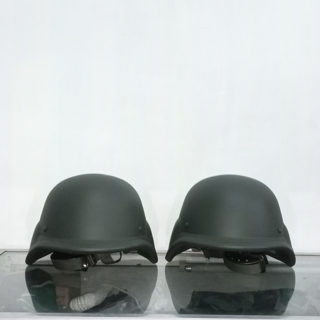HELM 3in1 - HELM TEMPUR PENDIDIKAN TNI HIJAU
