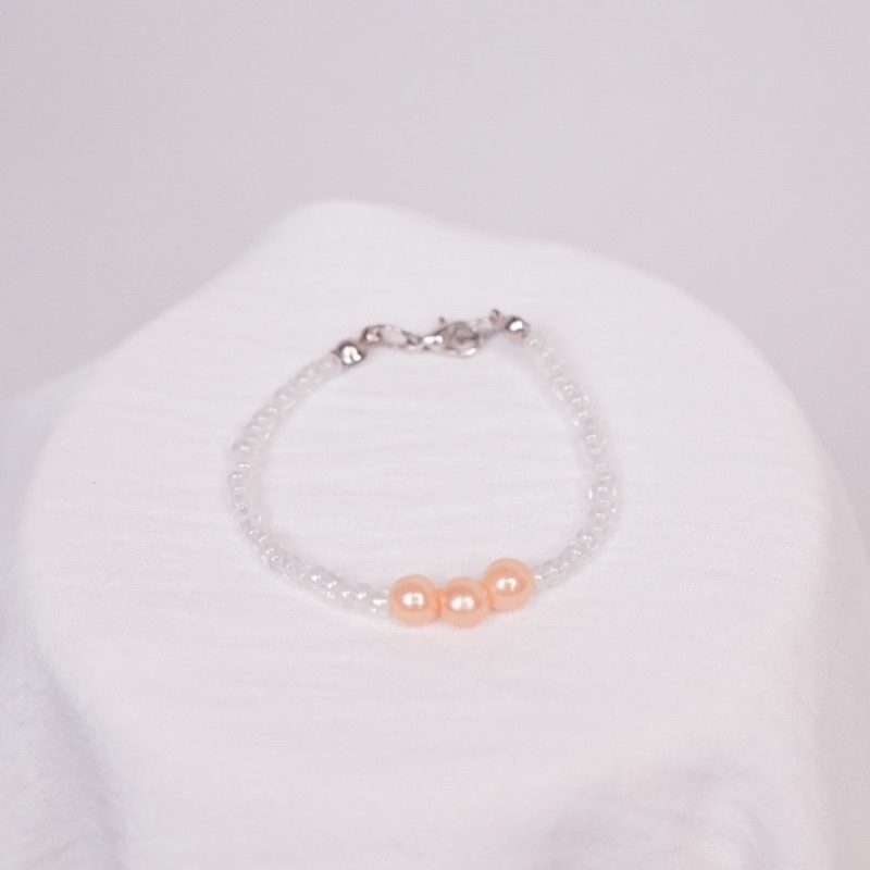 Gelang bracelet kasil by rhea PART 2//gelang bayi &amp; dewasa custom mutiara lucu