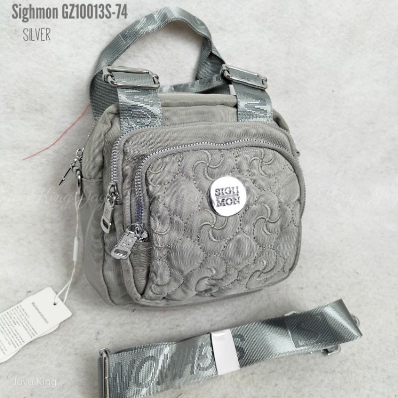 3in1 SIGHMON Tas Ransel Wanita Selempang Jinjing Import Ukuran Kecil