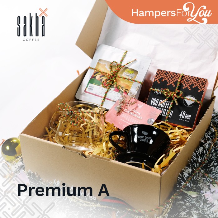 

Coffee Hampers Natal Christmas New Year Gift Set Pour Over V60 Arabica