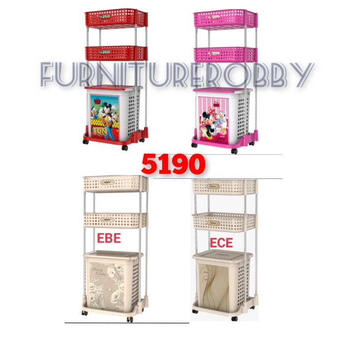Labag Keranjang Baju Kotor/Laundry Basket Naiba