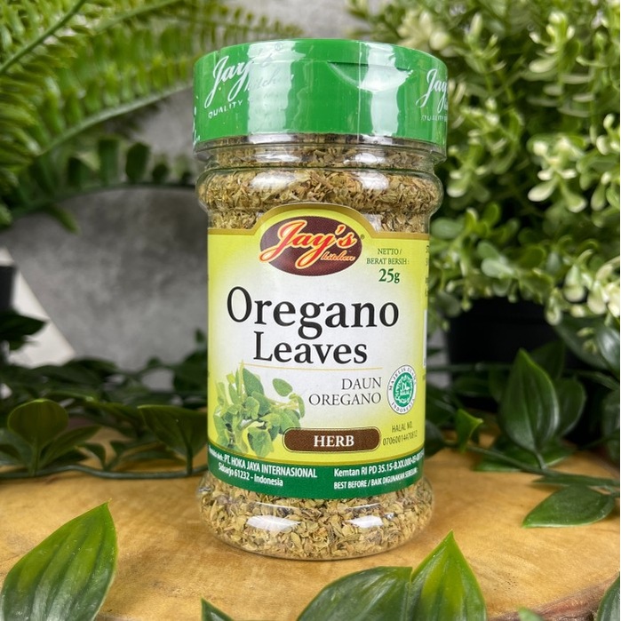 

NISSA - Jays Kitchen Oregano Leaves 25gr Bumbu Dapur Daun Oregano