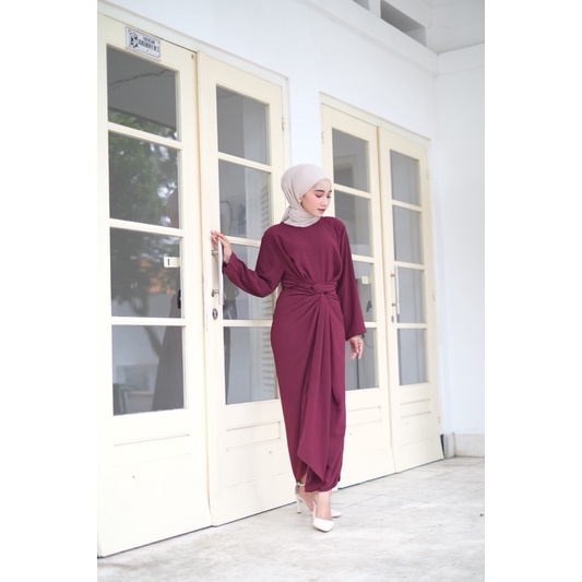 GAYATRI DAILY Azzura Inner Kaftan - inner kaftan ikat crinkle airflow