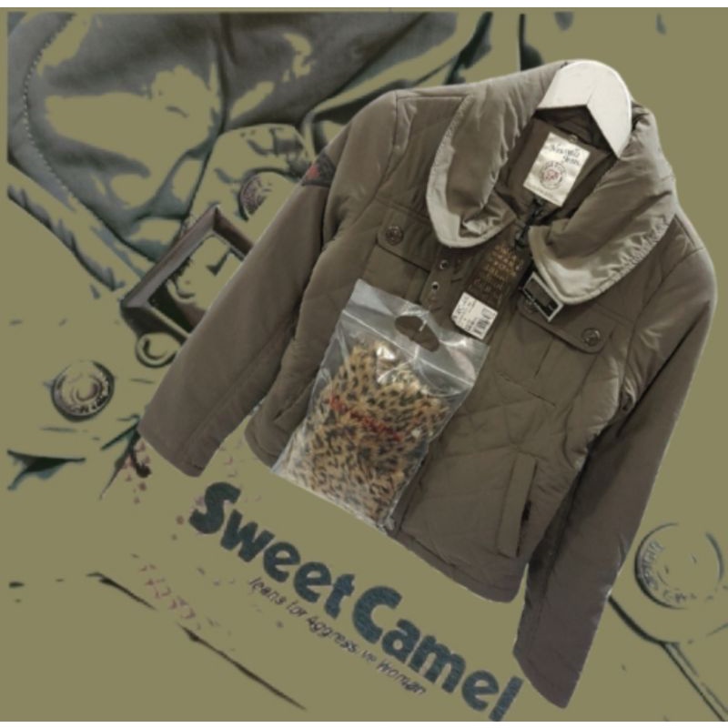 jaket sweet camel original