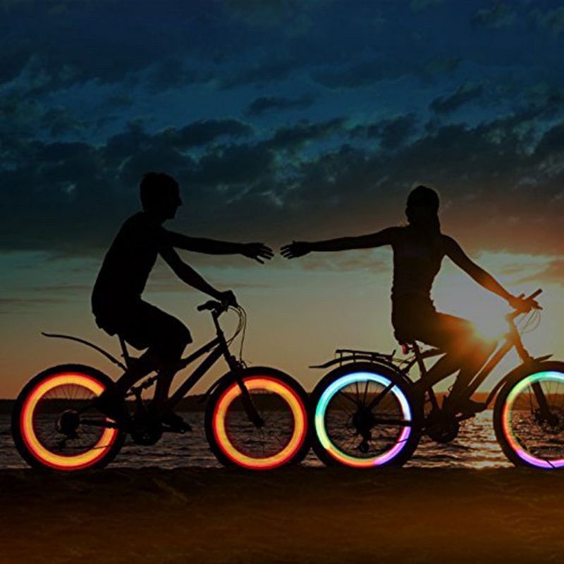 Lampu Led Sepeda Jari Jari Jeruji Color Full Light 1 Pcs
